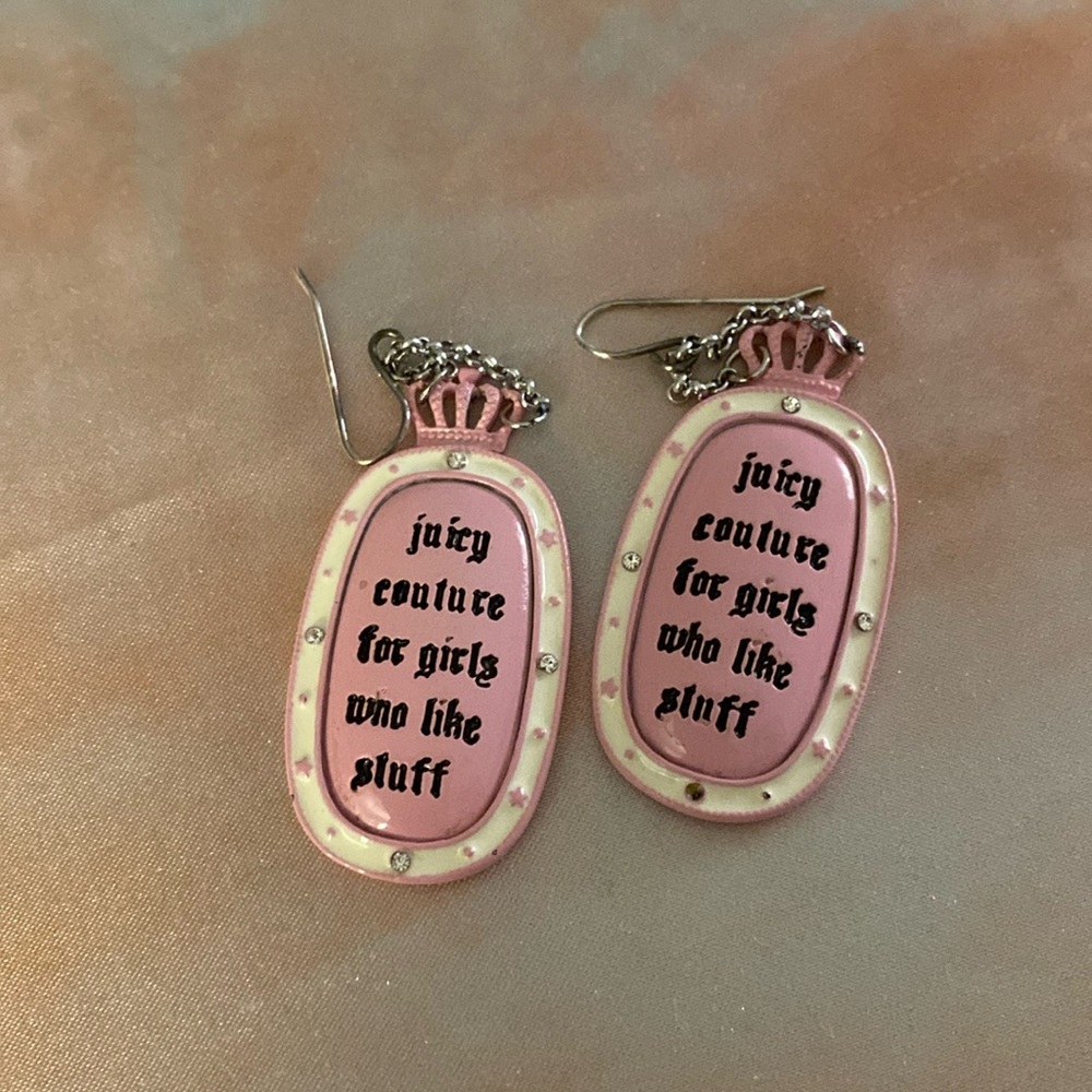 💕Vintage Juicy Couture earrings 💕